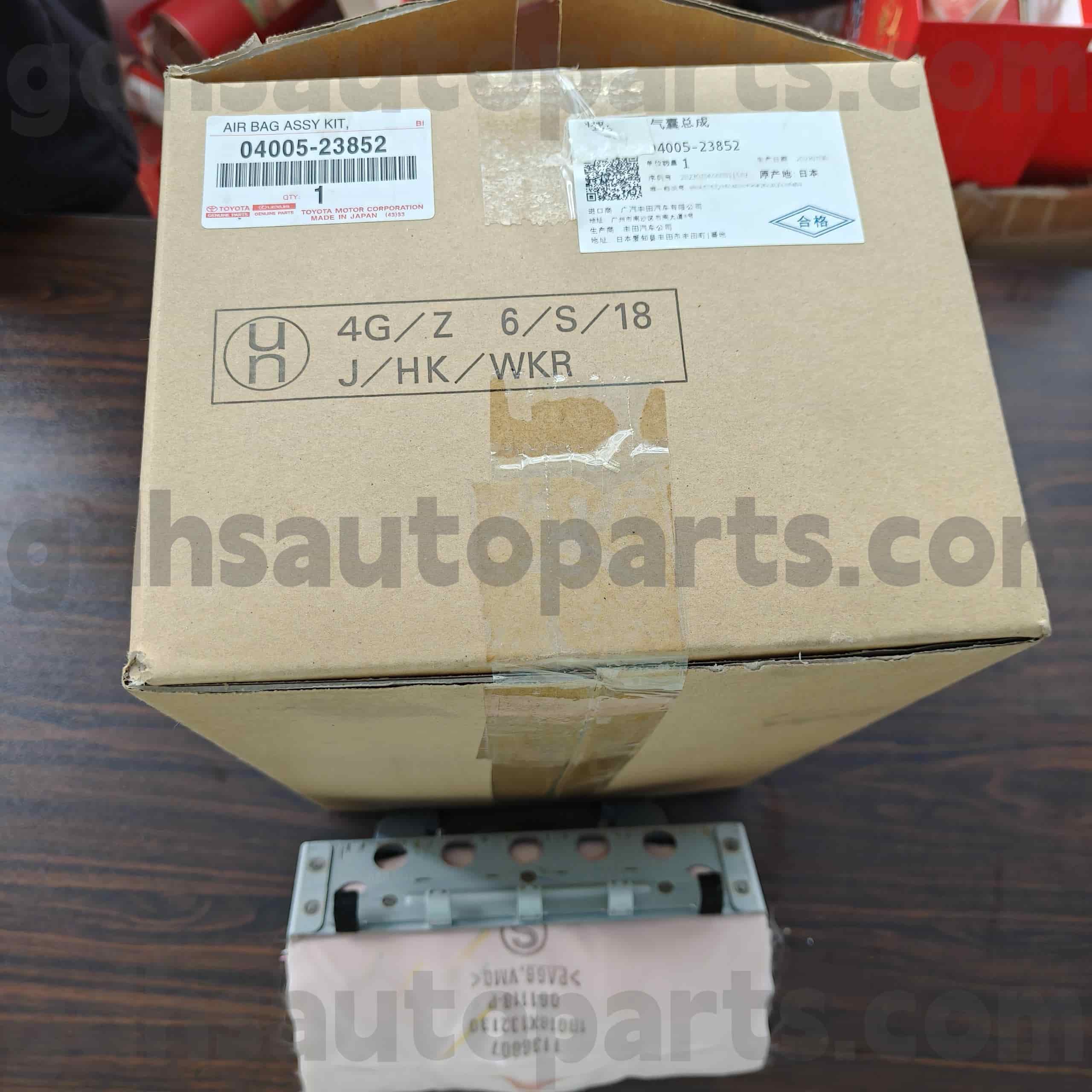 04005-23852 TOYOTA PART UNTUK PART PEMBUTUHAN AIRBAG Airbag untuk Yaris