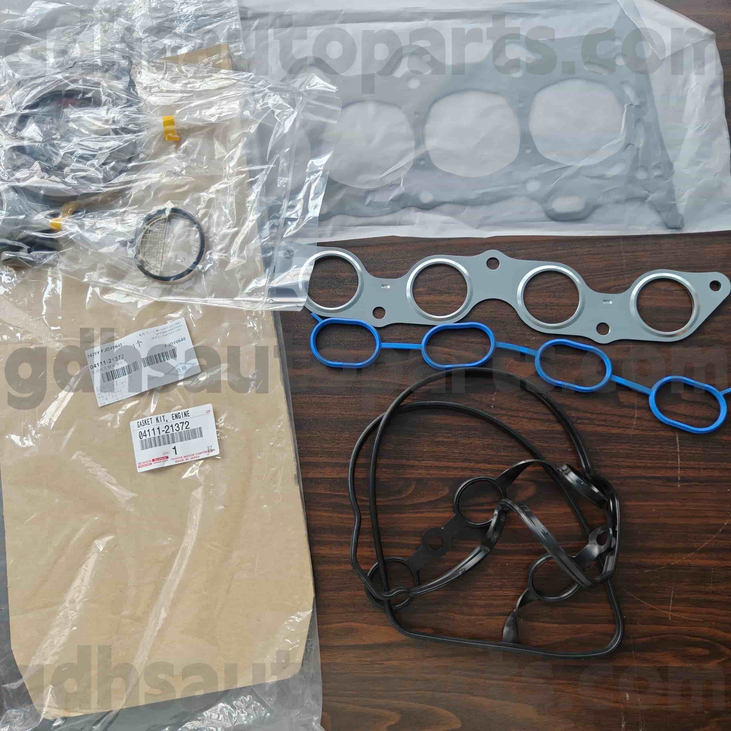 04111-21372 TOYOTA POBS ENGINE ENGINE OVERHAUL KIT UNTUK YARIS, COROLLA