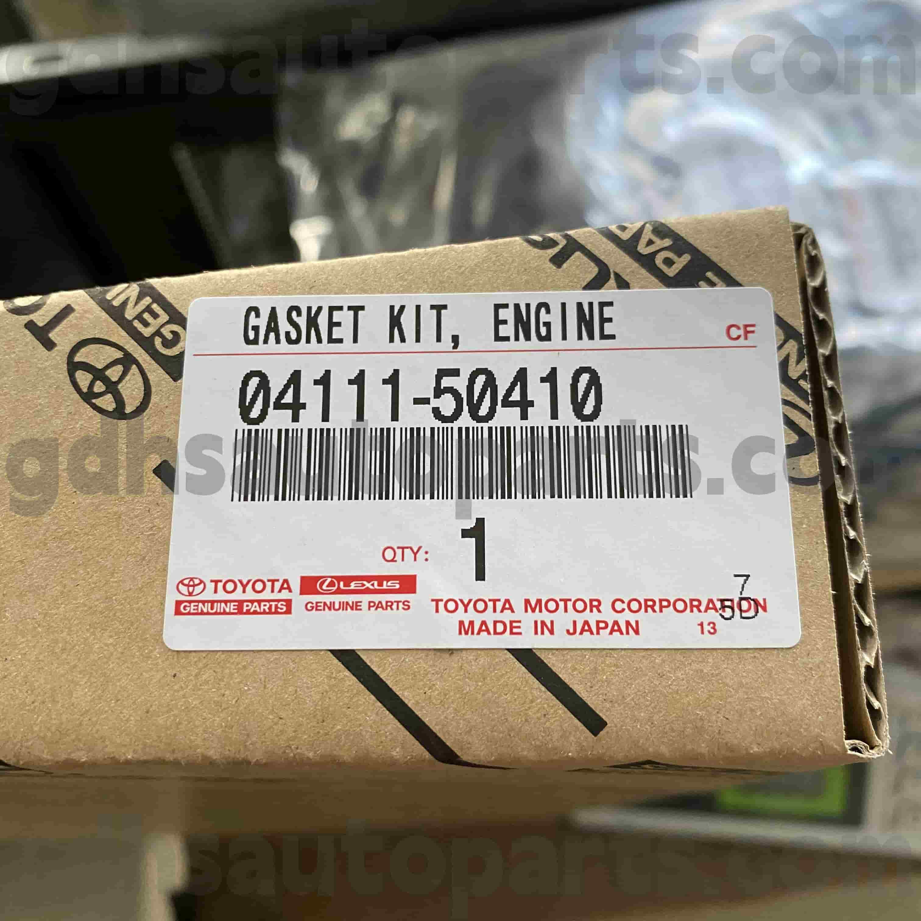 04111-50410 TOYOTA PART ENGUCE ENGINE OVERHAUL KIT UNTUK LAND CRUISER