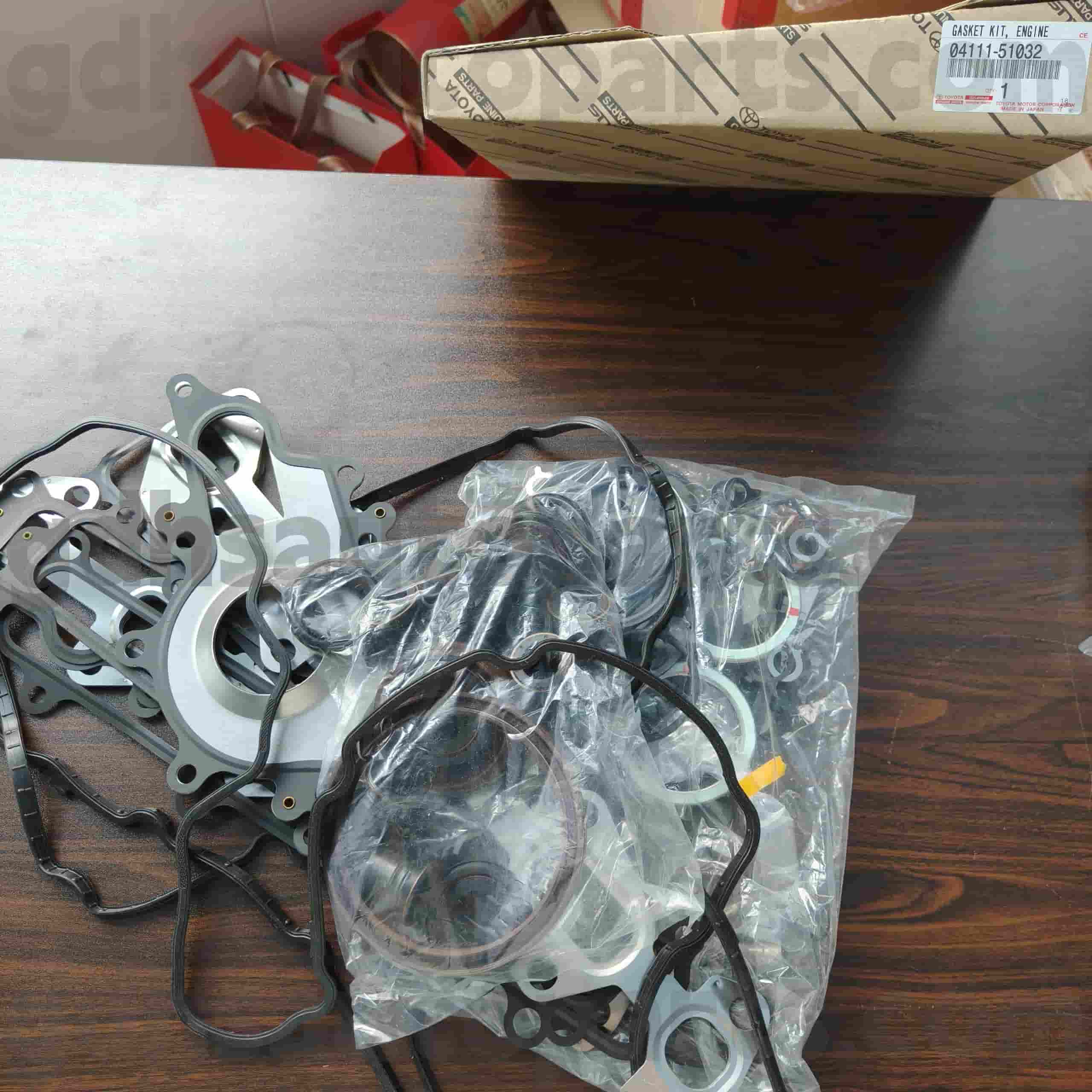 04111-51032 TOYOTA POBS ENGINE ENGINE OVERHAUL Kit untuk Land Cruiser