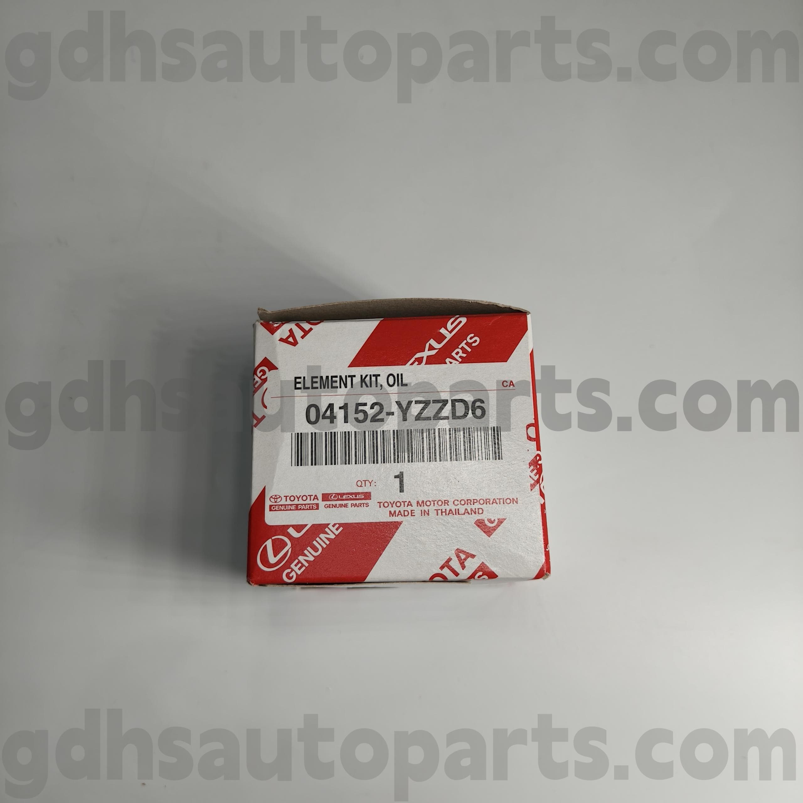 04152-yzzd6 Toyota Filter oli suku cadang asli untuk Toyota