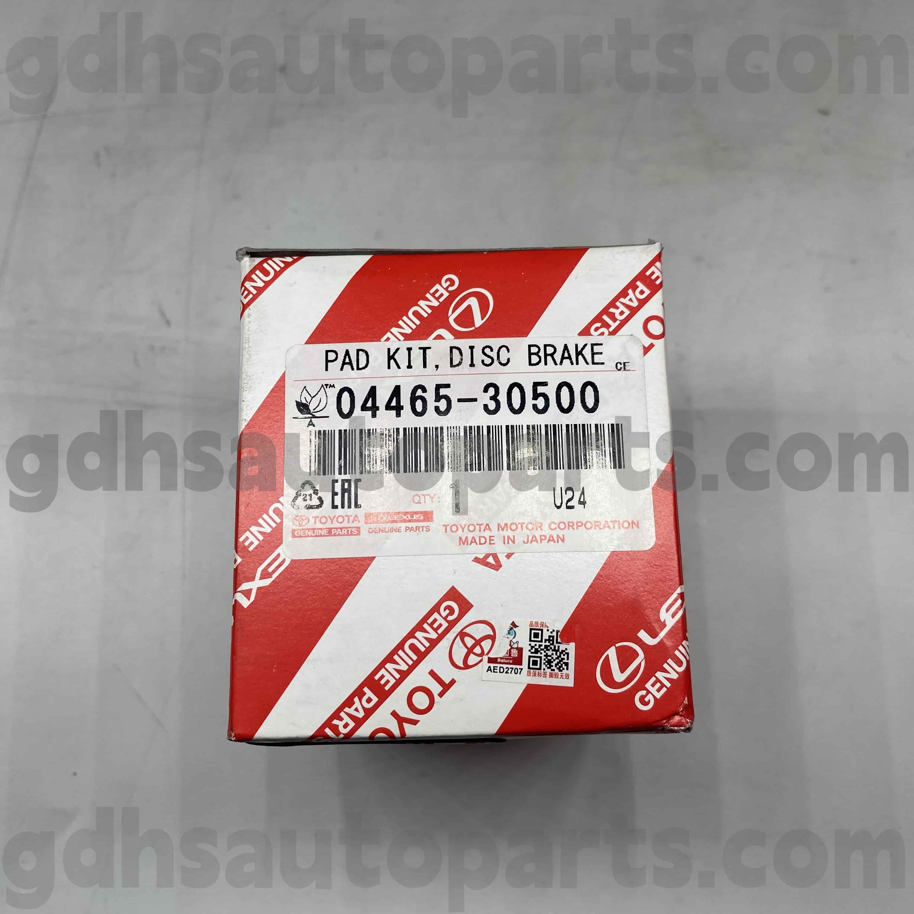04465-30500 TOYOTA PABS PADIRAN DEPAN DEPAN UNTUK LEXUS IS250C/350C, GS Series Chassis no. GRS190