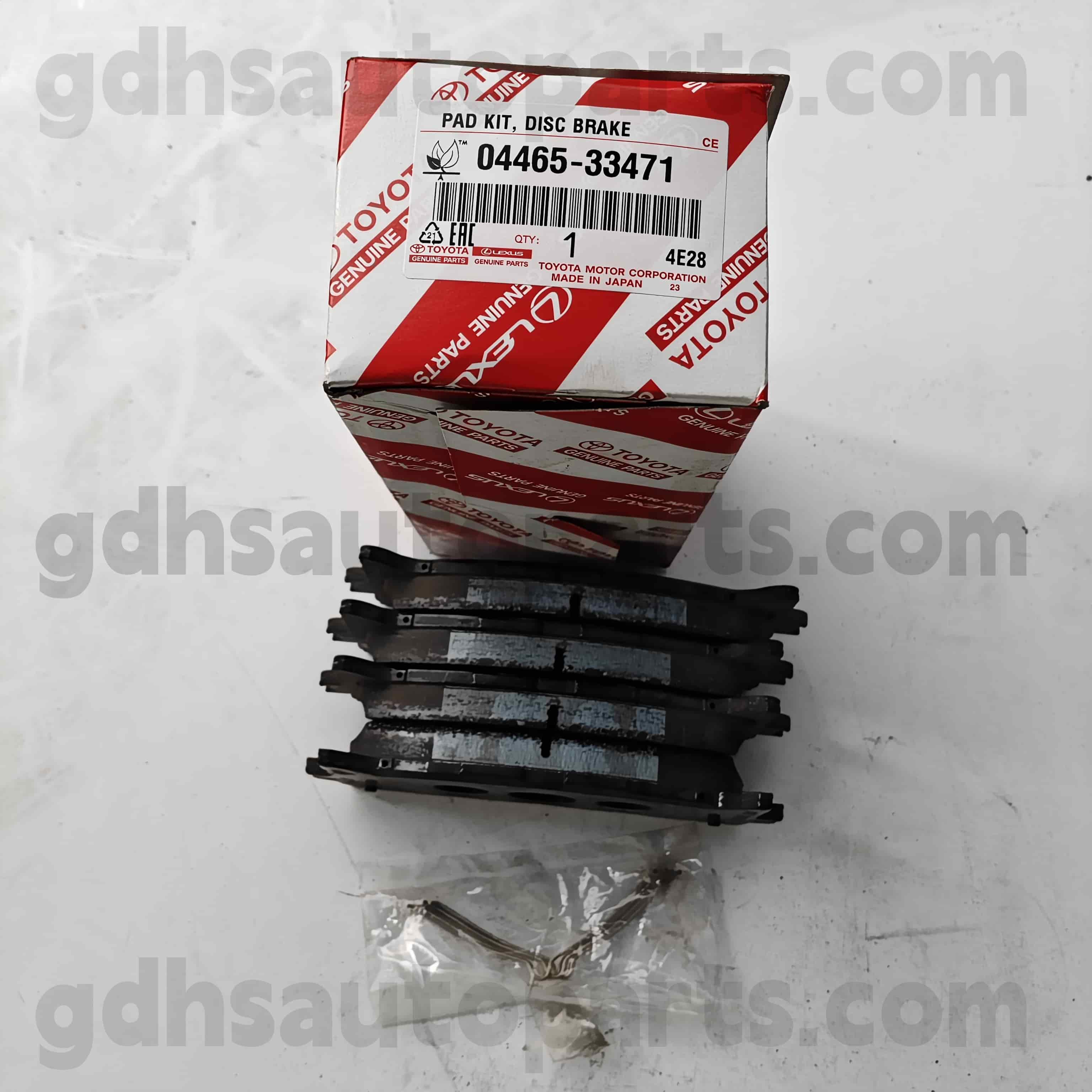 04465-33471 TOYOTA PART PEMBUATAN DEPAN DEPAN DEPAN UNTUK CAMRY 、 LEXUS ES240/350 Sasis no. ACV51, ASV50, AVV50..TAIW