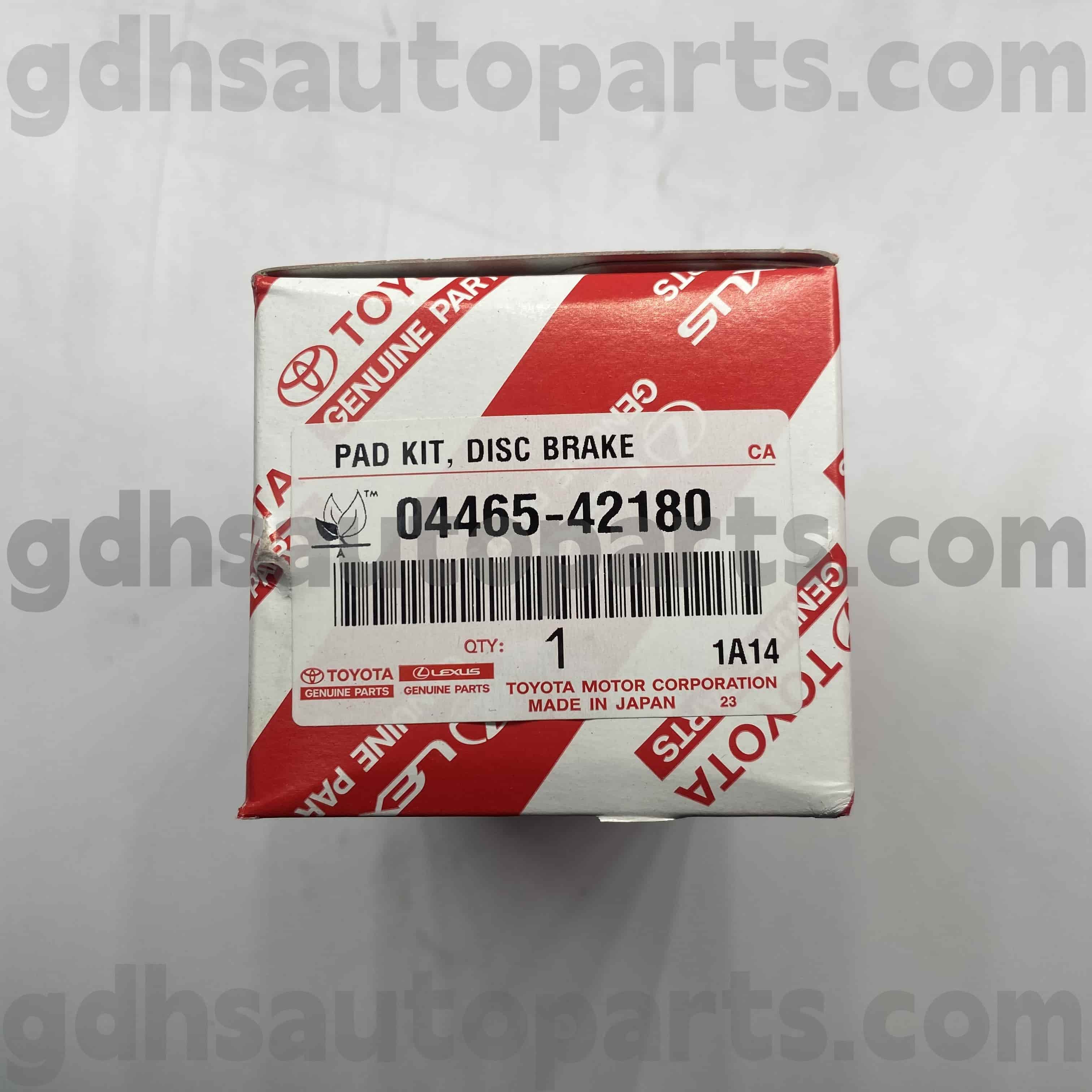04465-42180 TOYOTA PADA PANDANGAN DEPAN DEPAN DEPAN UNTUK HARRIER/HYBRID, SASIS MIRAI NO. ACA3# ZGR2# AS