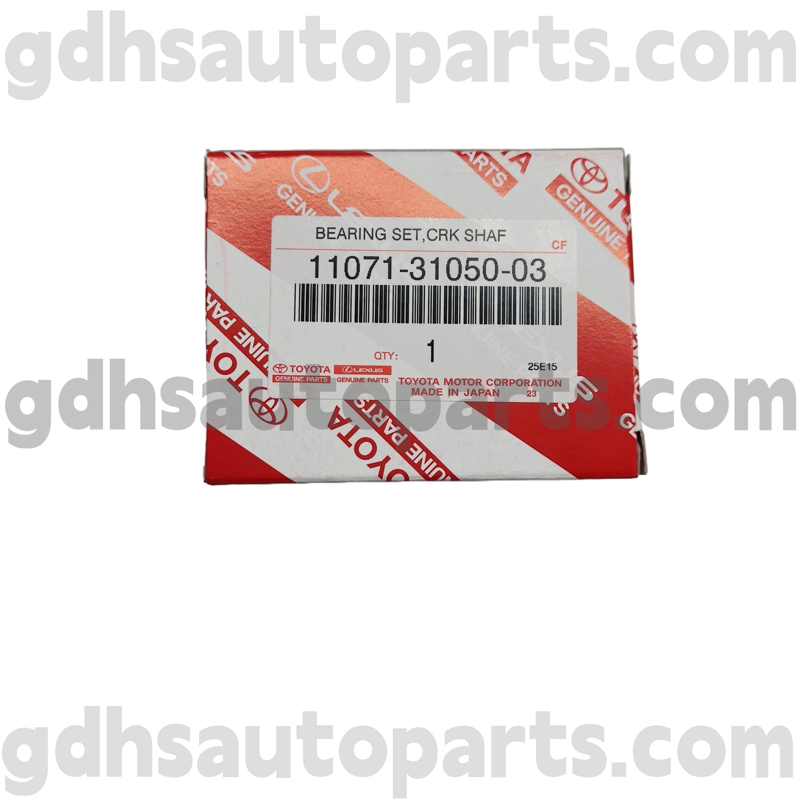 11071-31050-03 TOYOTA PART PEMBUAT CRANKSHAFT BEARING UNTUK TACOMA, LAND CROISER PRADO Sasis no. GRJ150