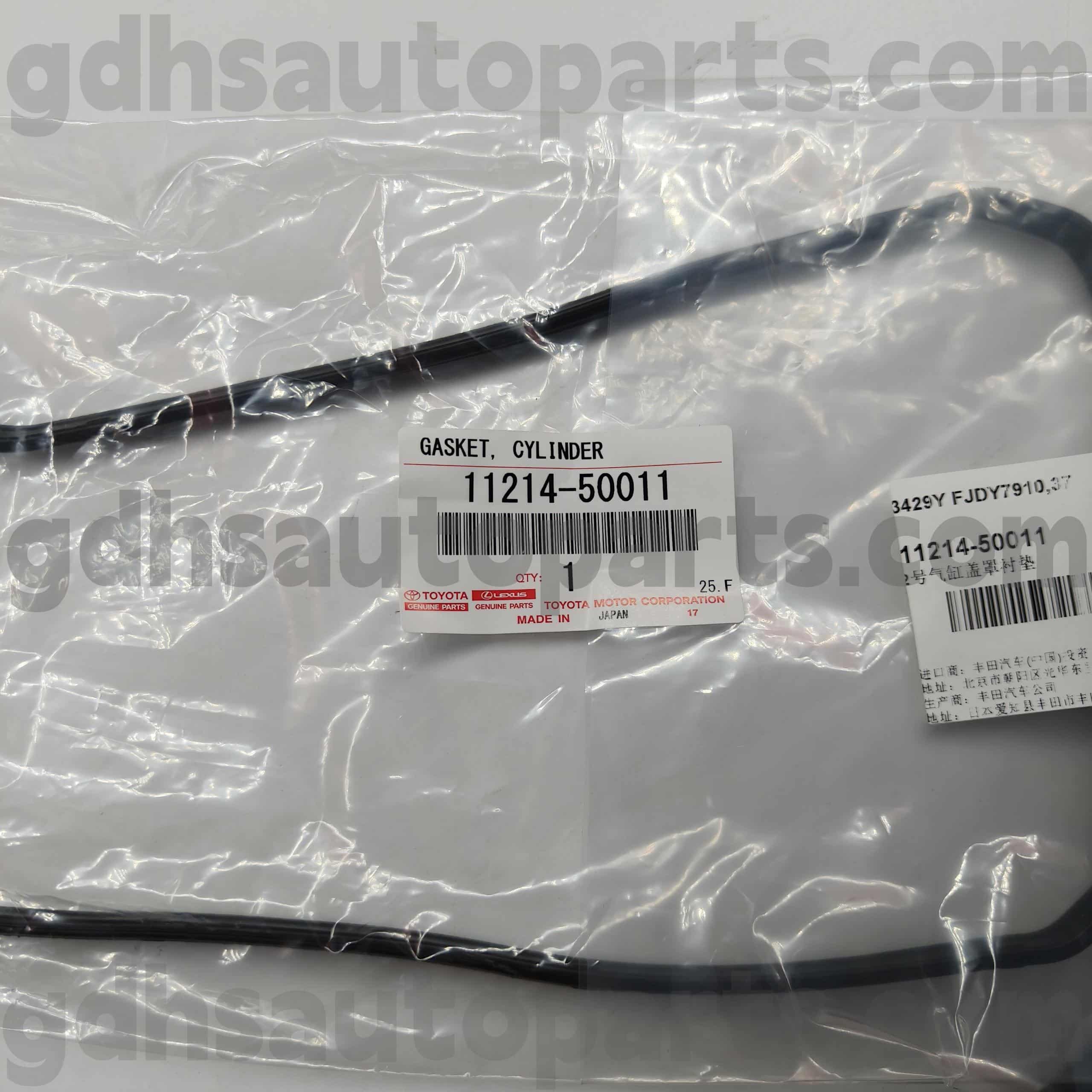 11214-50011 Gasket Penutup Katup Kiri Suku Cadang Asli Toyota untuk Sasis LEXUS SC430 NO.UZJ100 200 UCF