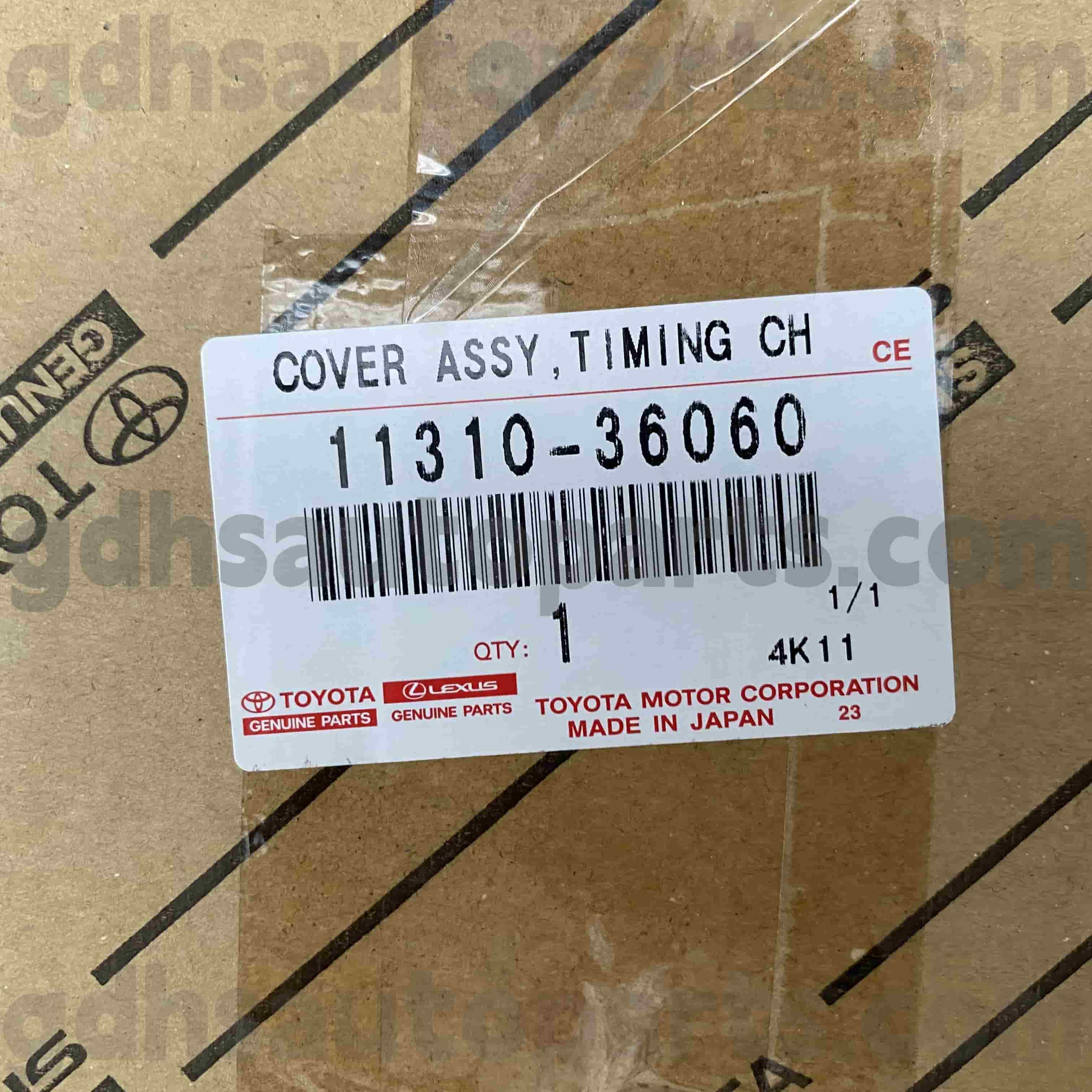11310-36060 Penutup Waktu Suku Cadang Asli Toyota untuk Sasis HARRIER,LEXUS NX SERIES NO.8ARFTS..AGL2#