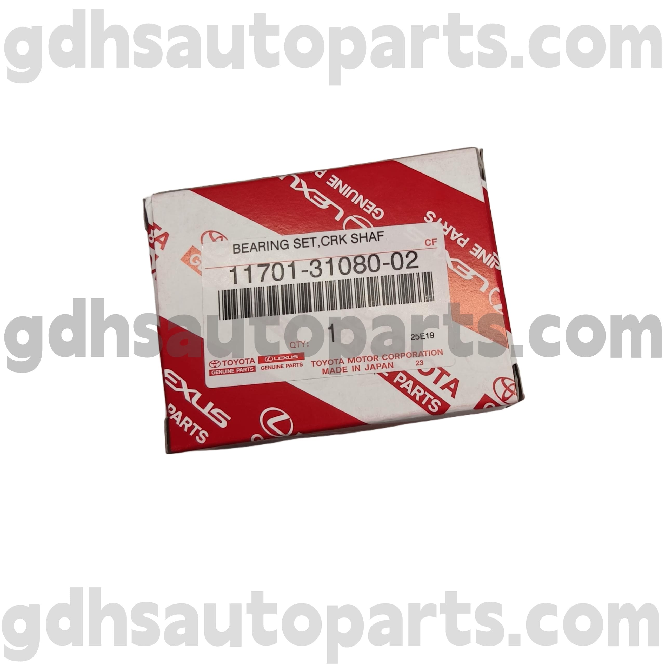 11701-31080-02 Toyota Suku Cadang Asli Crankshaft Bearing Cap Shell untuk LAND CRUISER, TACOMA Chassis NO.GRJ150