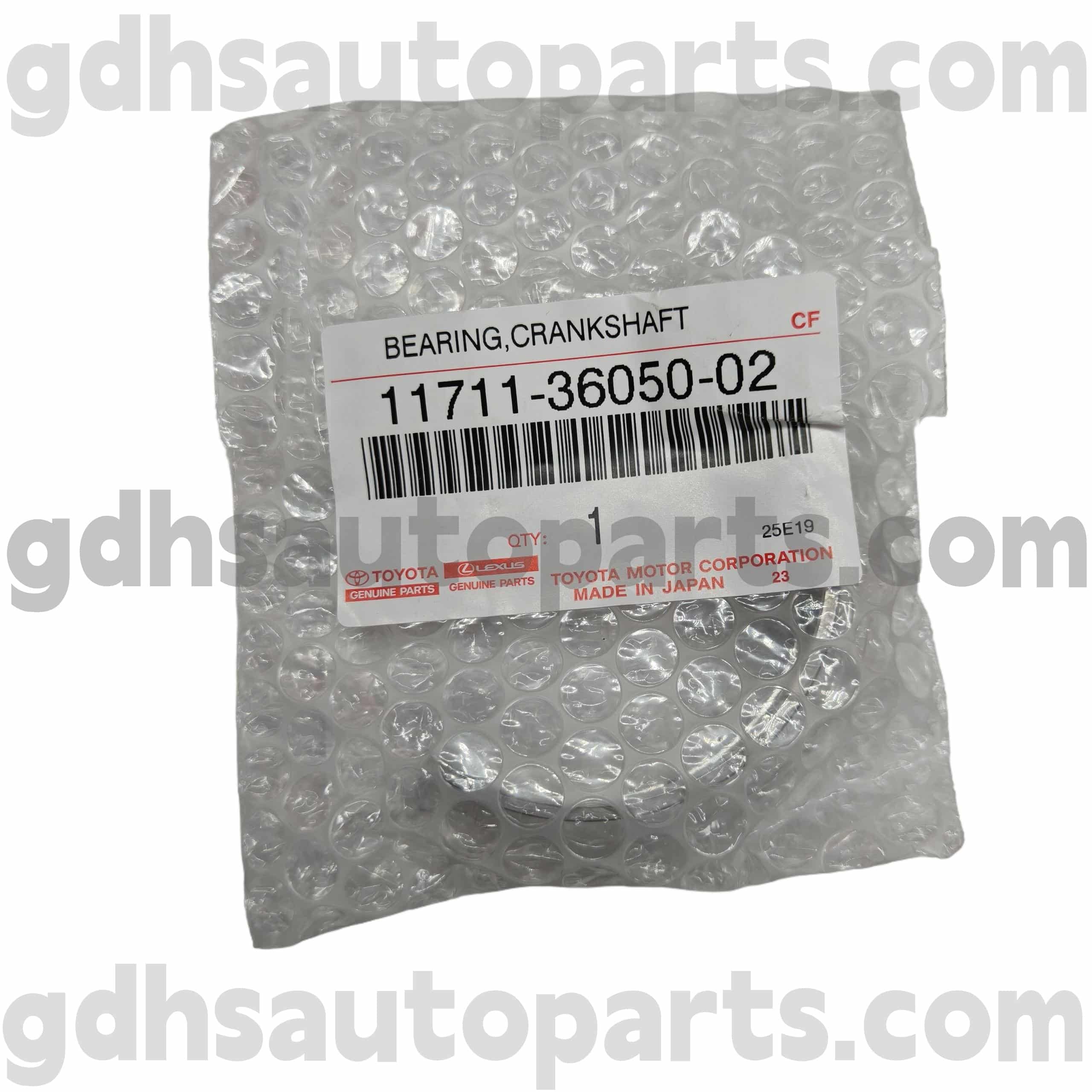 11711-36050-02 Bantalan Poros Engkol Suku Cadang Asli Toyota untuk Sasis CAMRY, RAV4, LEXUS ES350/300H NO.AYH30