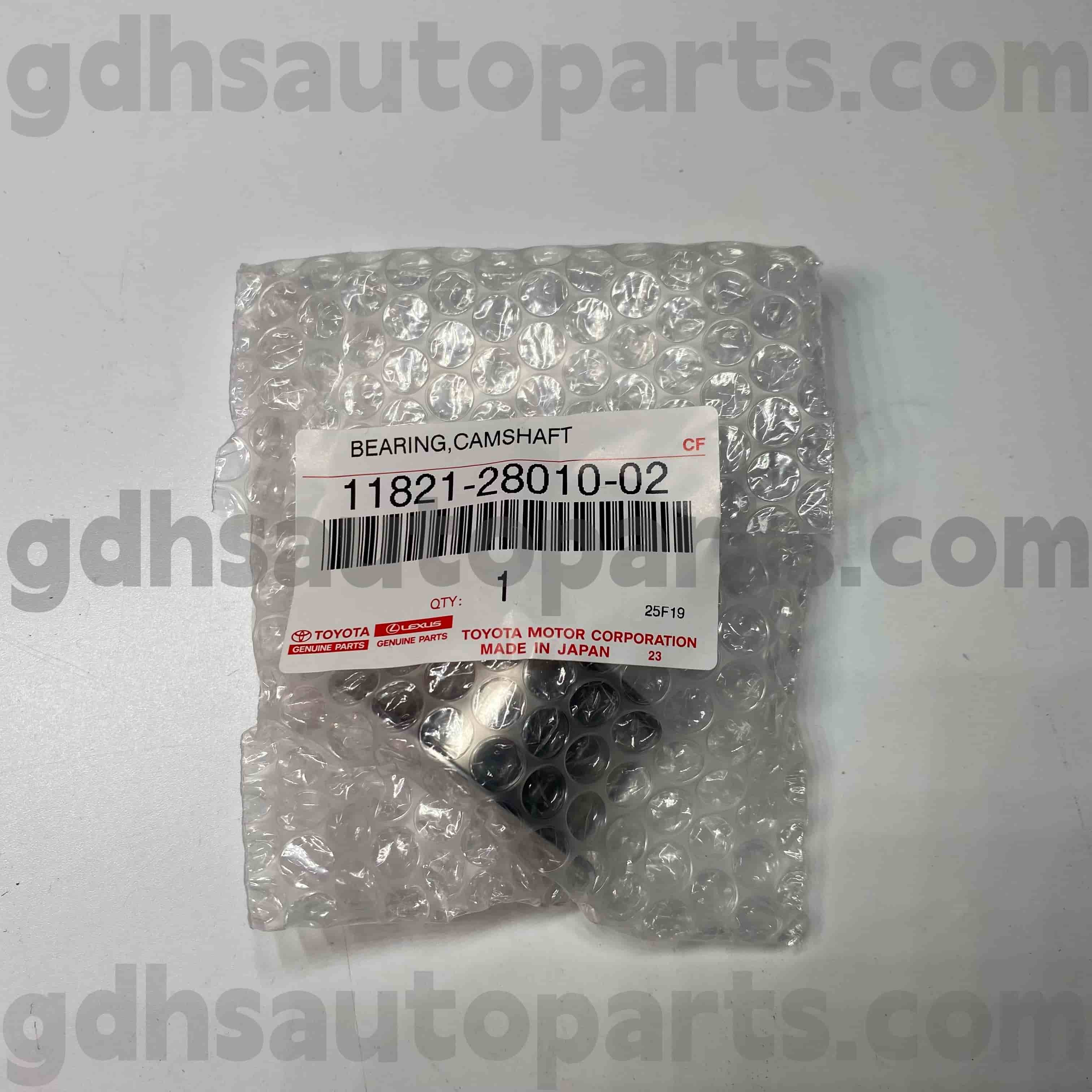 11821-28010-02 Bantalan Camshaft Suku Cadang Asli Toyota untuk Sasis AVENSIS, RAV4, TACOMA NO.ACV# ACR# GRJ