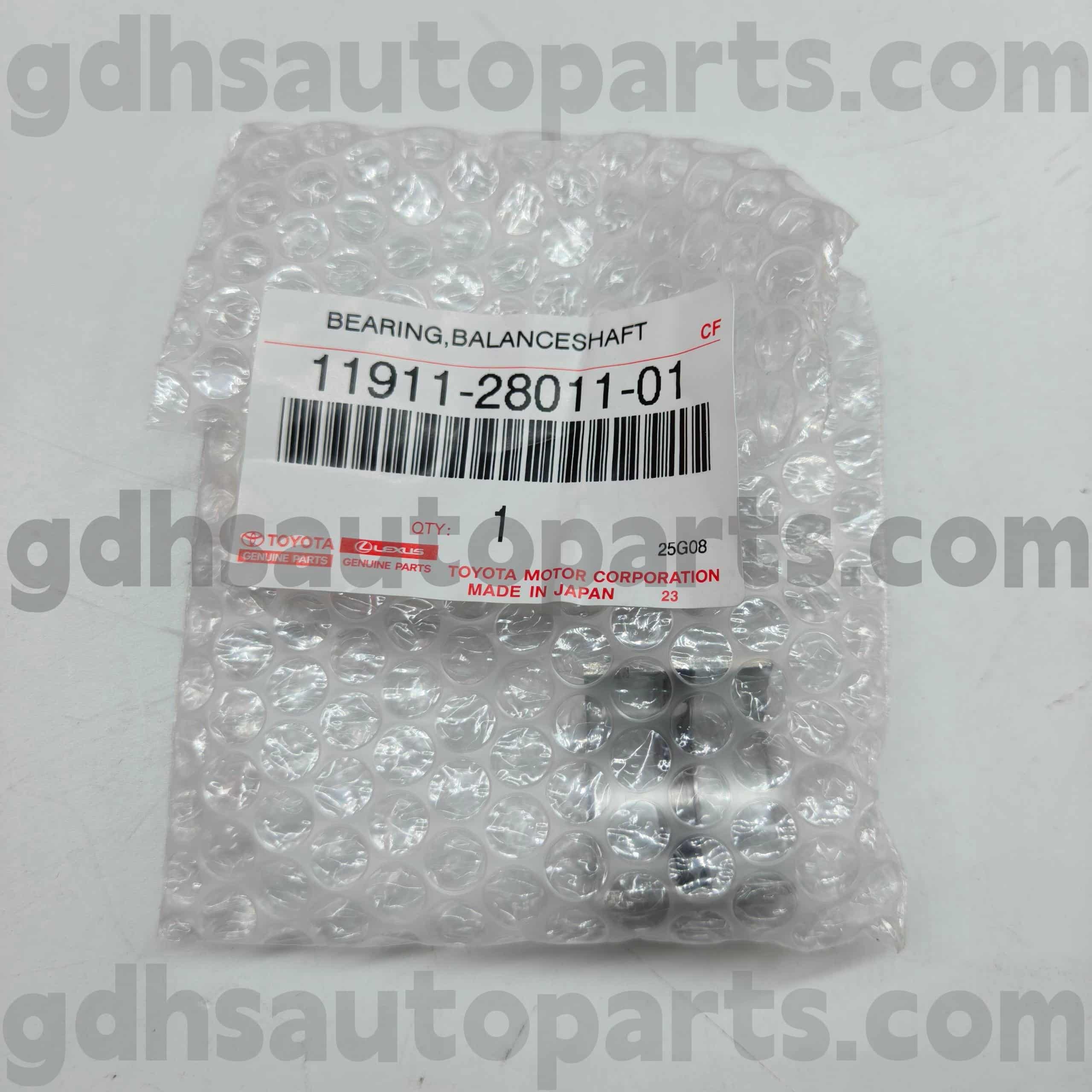 11911-28011-01 Suku Cadang Asli Toyota Bantalan Poros Keseimbangan untuk CAMRY, HARRIER, RAV4, PREVIA Chassis NO.ACV4# ACR50 AC