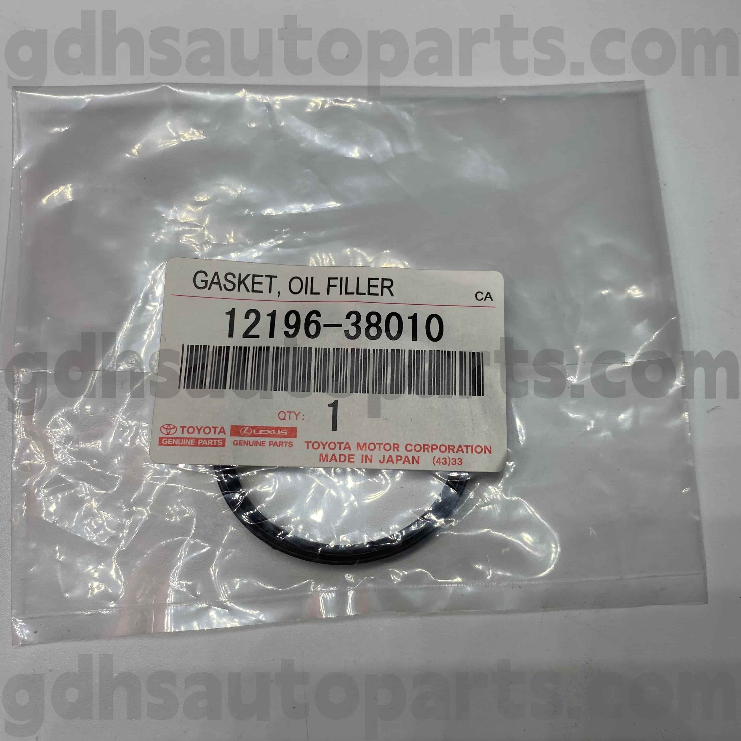 12196-38010 Tutup Pengisi Oli Suku Cadang Asli Toyota untuk Sasis LAND CRUISER, TACOMA, LEXUS LS600HL NO.GRJ150