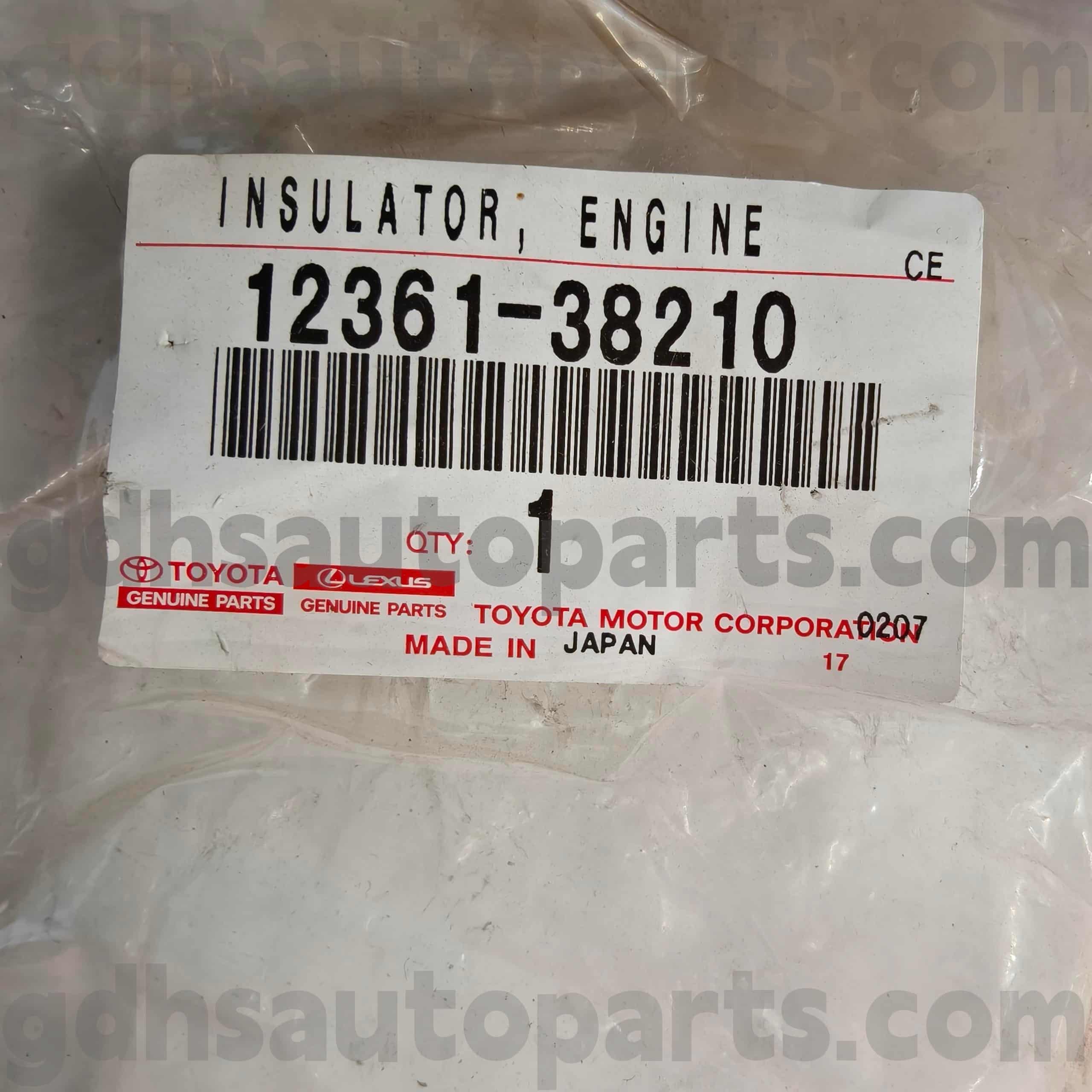 12361-38210 Suku Cadang Asli Toyota Dudukan Mesin Depan untuk Sasis LEXUS LS460/460L NO.1URFSE USF45 46