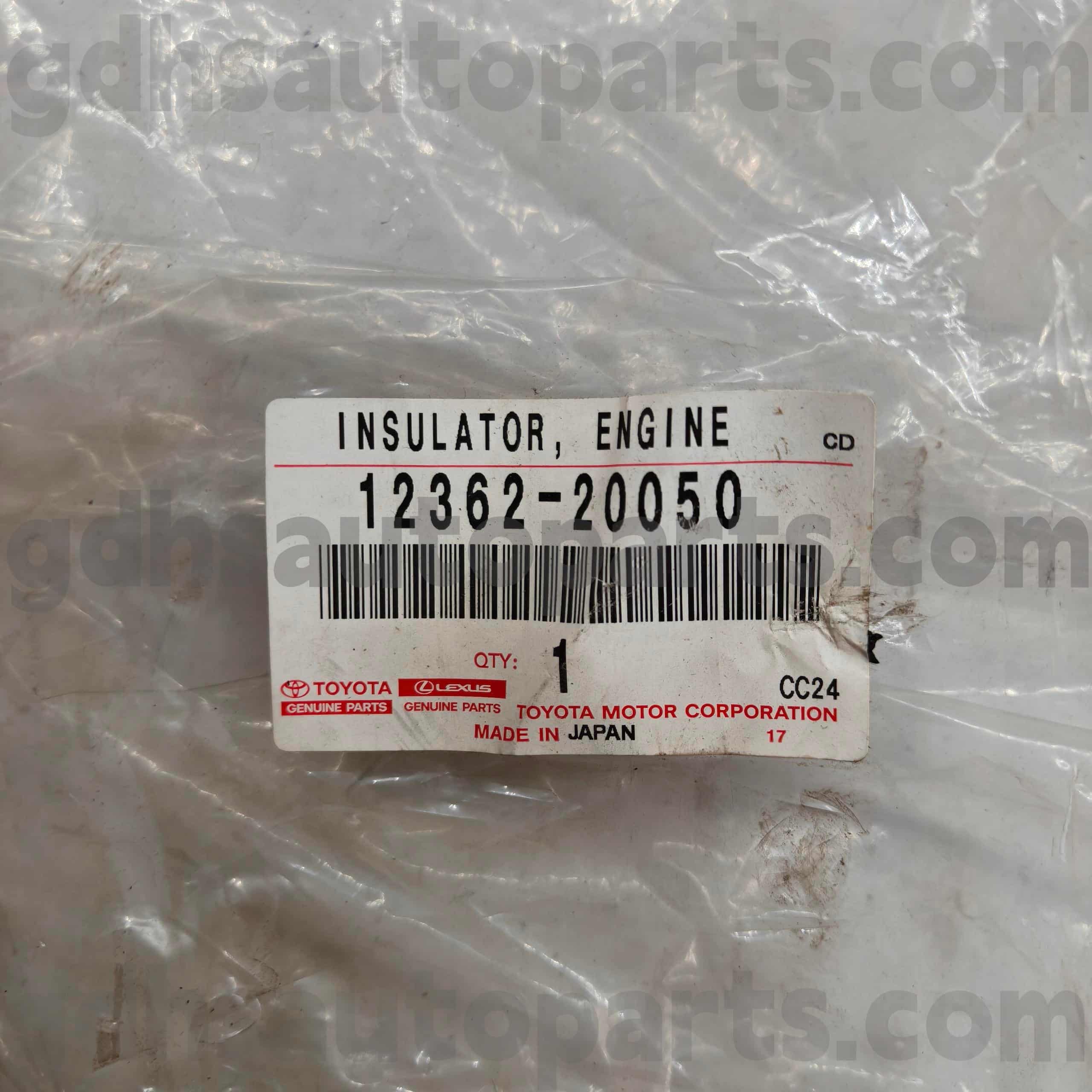 12362-20050 Pemasangan Mesin Suku Cadang Asli Toyota untuk Sasis HARRIER, KLUGER L/V, LEXUS RX300/330/350 NO.MCU35