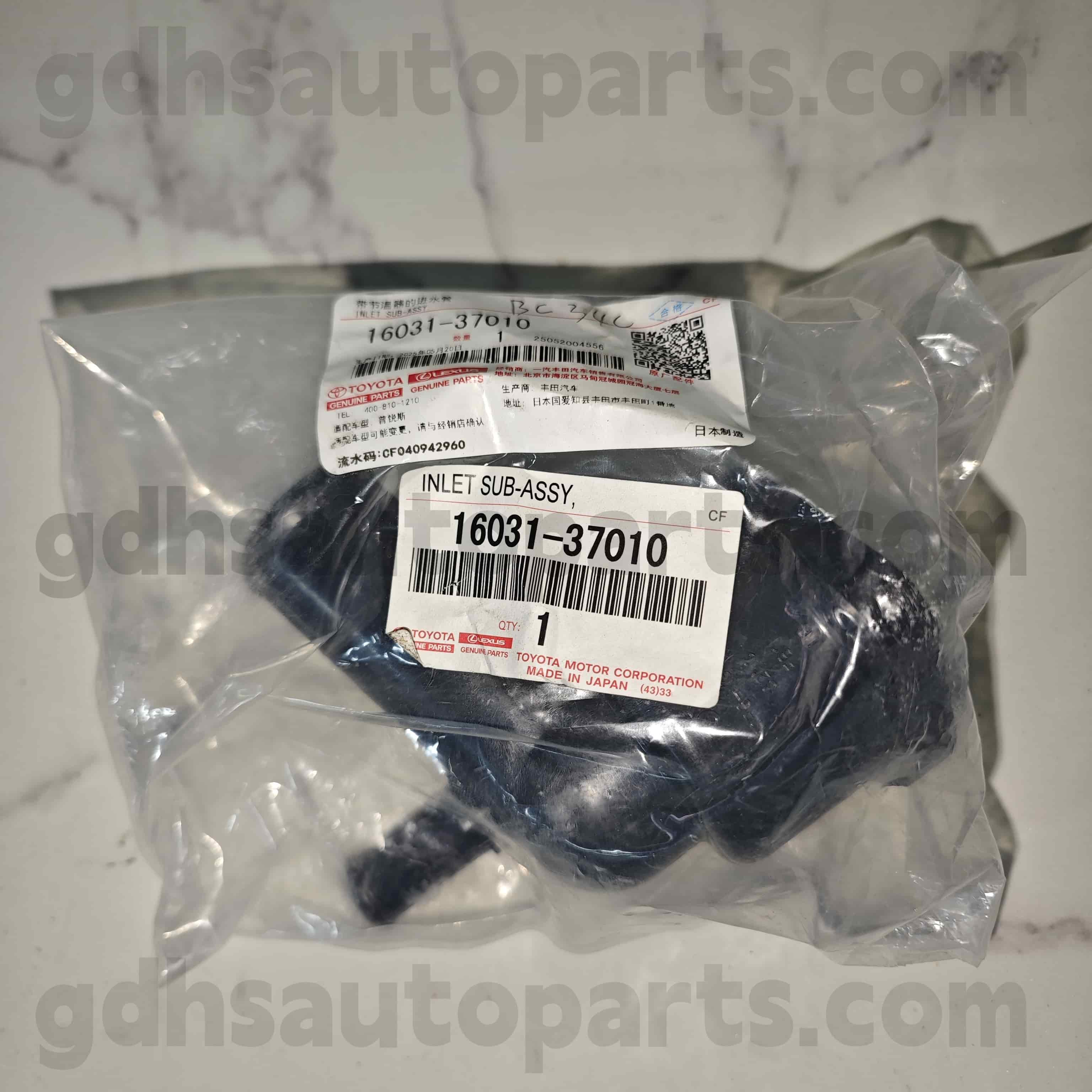 16031-37010 TOYOTA PART PEMBUAT TERMOSTAT UNTUK PRIUS PHV 、 Sasis Corolla no. 2zrfxe..zvw50