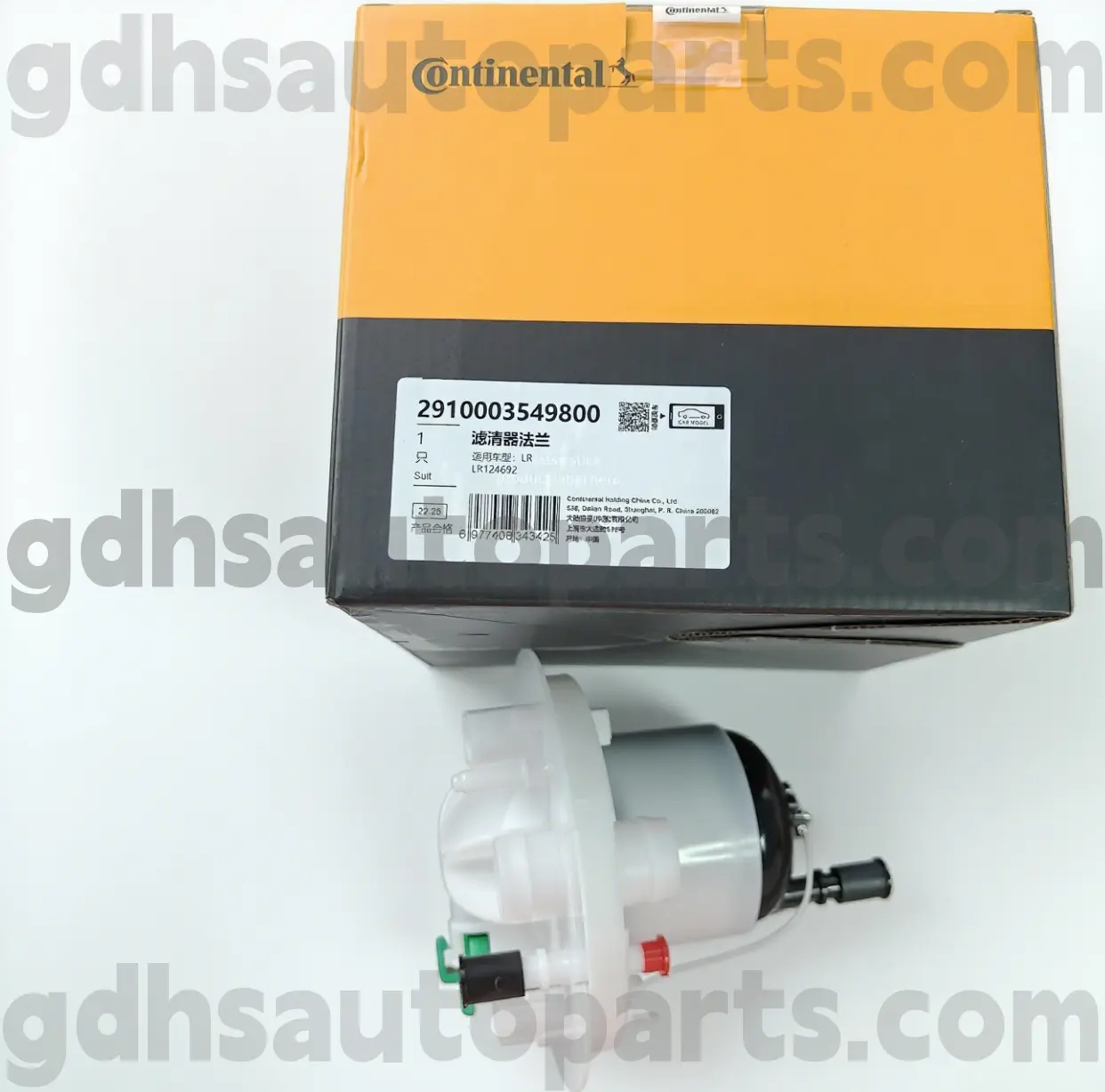 2910003549800 Filter Bahan Bakar Kontinental untuk Range Rover OE no. LR124692