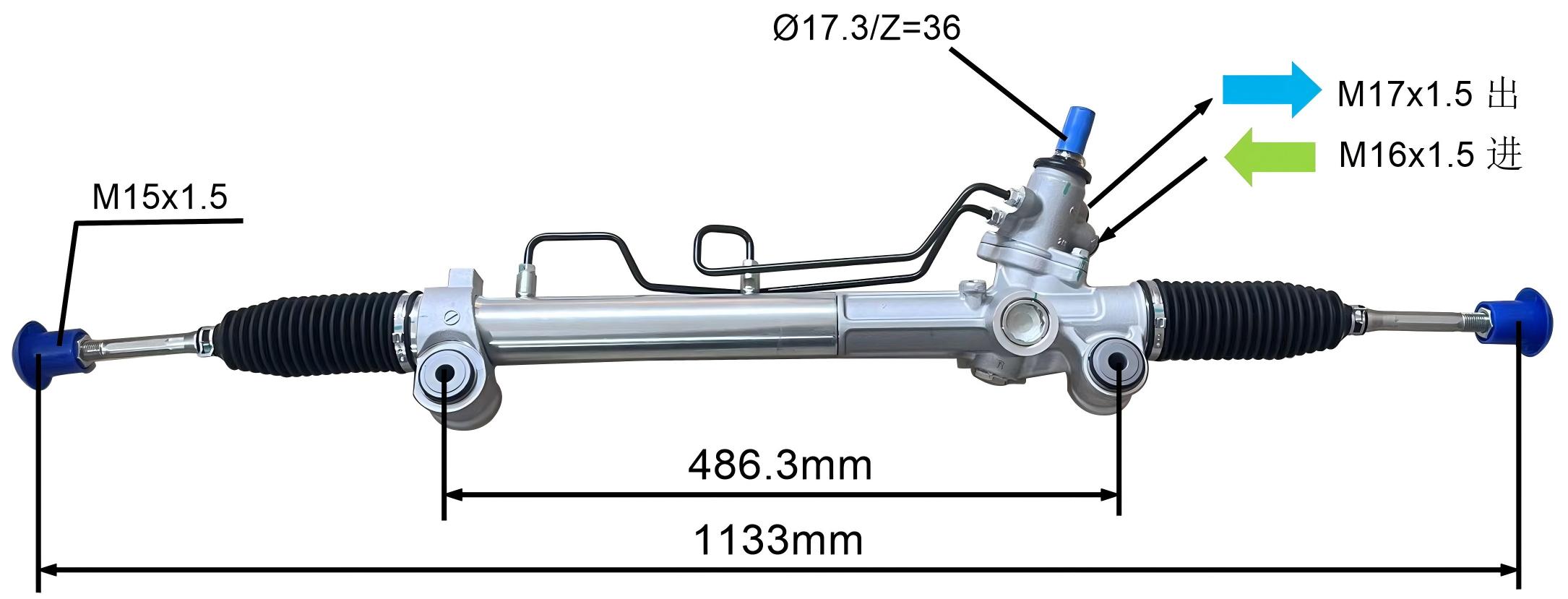 44200-06280 Perangkat Kemudi Otomotif