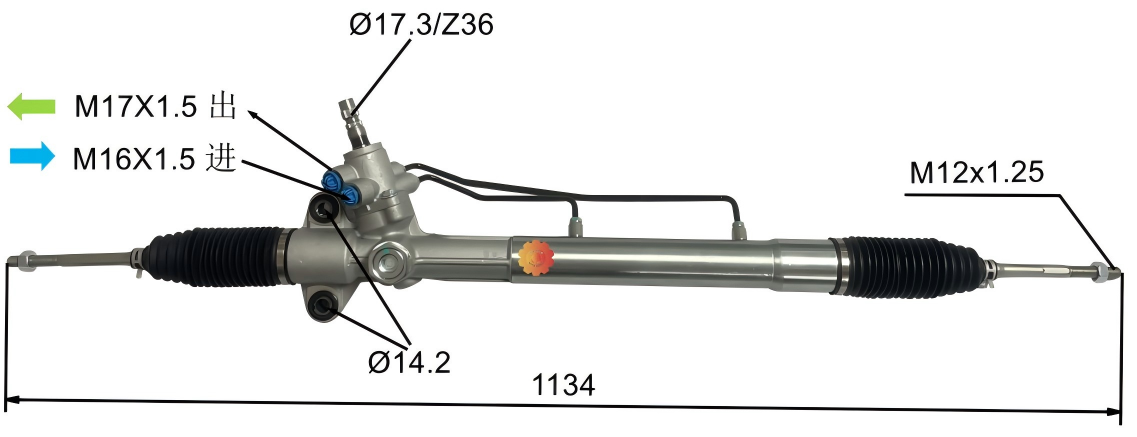 44200-BZ010 Perangkat Kemudi Otomotif
