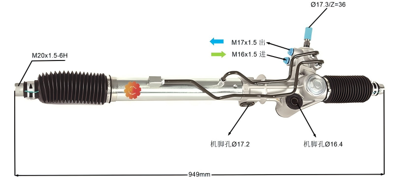 44250-60012 Perangkat Kemudi Otomotif
