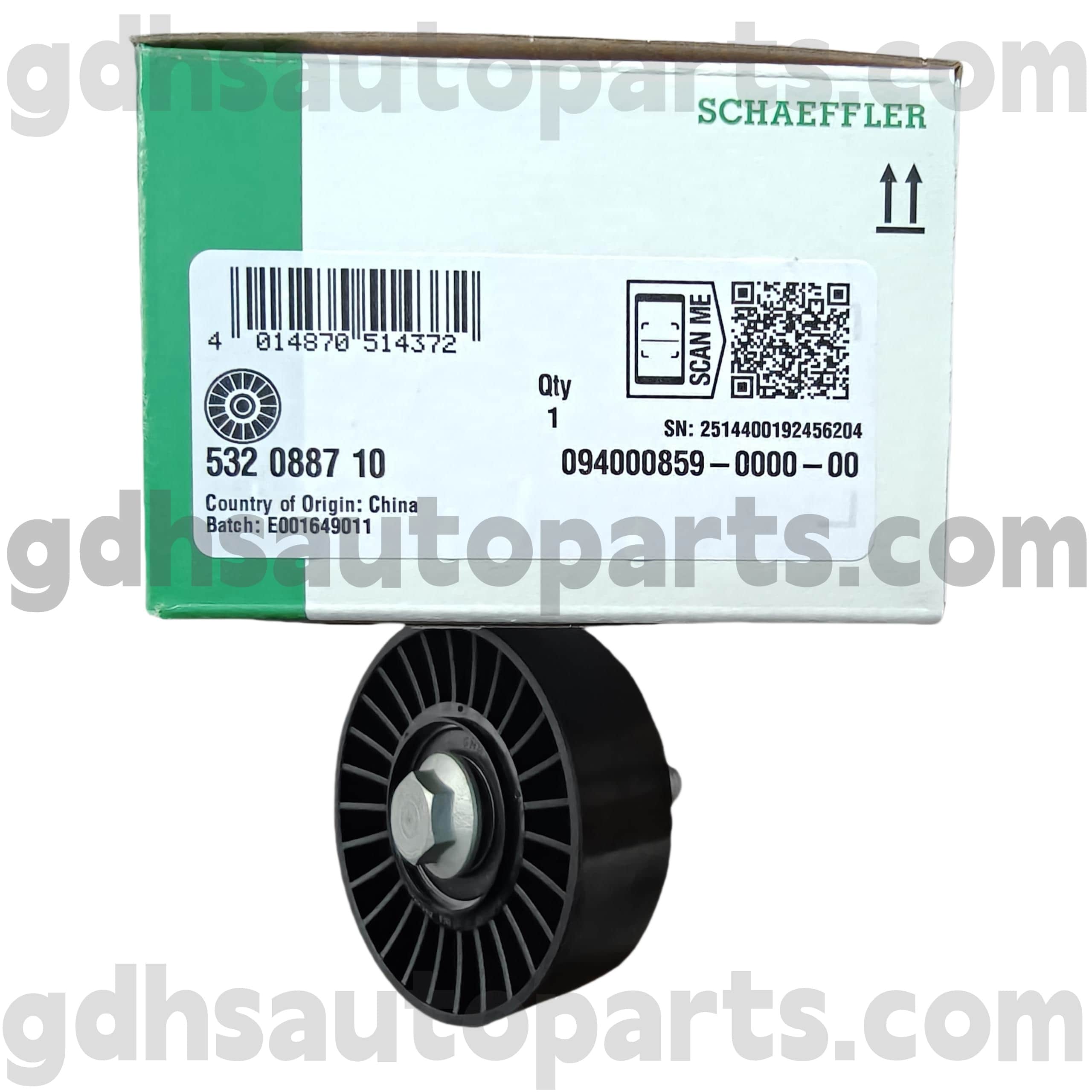 5320887100 Schaeffler Ina Timing Belt Pulley untuk Range Rover Velar, Range Rover Evoque baru, Range Rover Evoque OE No.LR071758