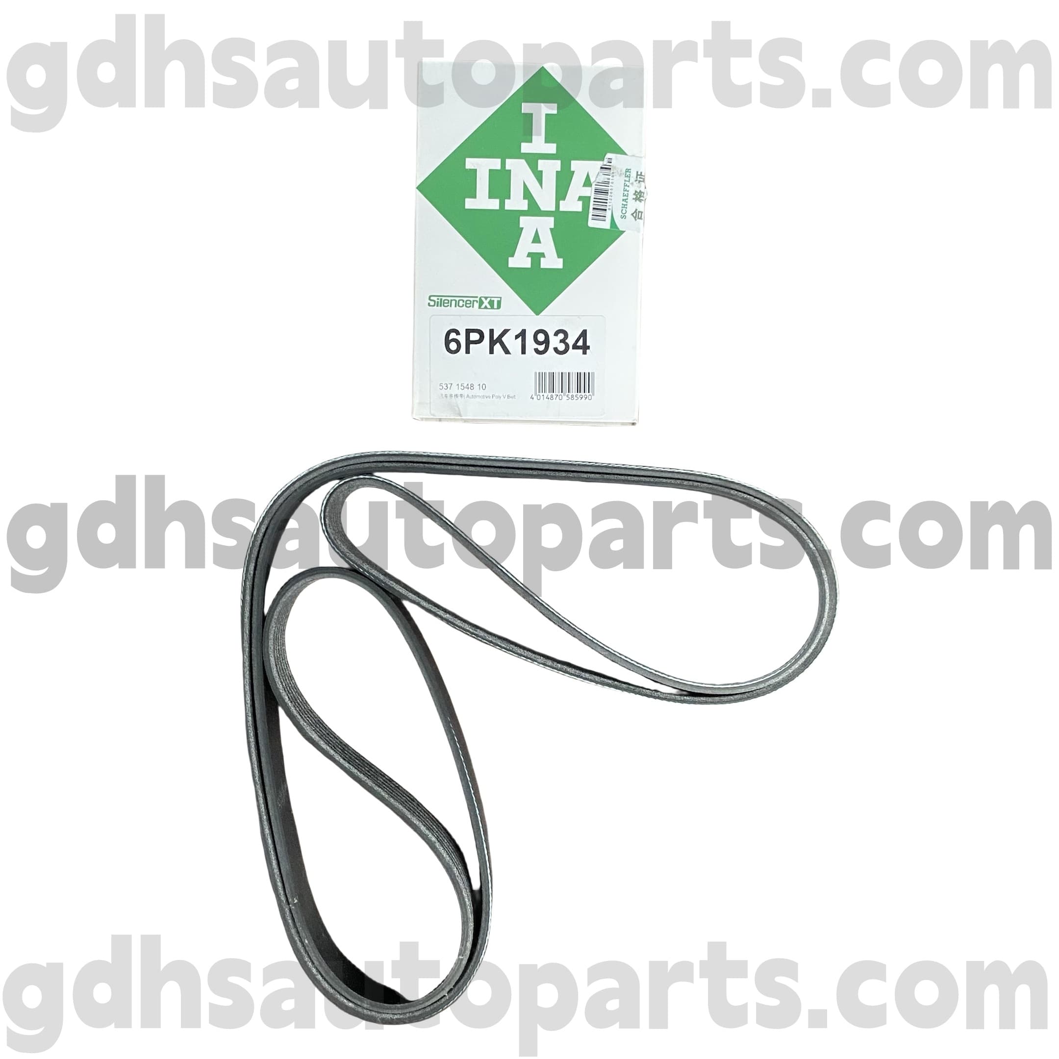 5371548100 Schaeffler Ina Drive Belt for Range Rover, Range Rover Sport, Range Rover Evoque, Range Rover Velar OE No.LR079263