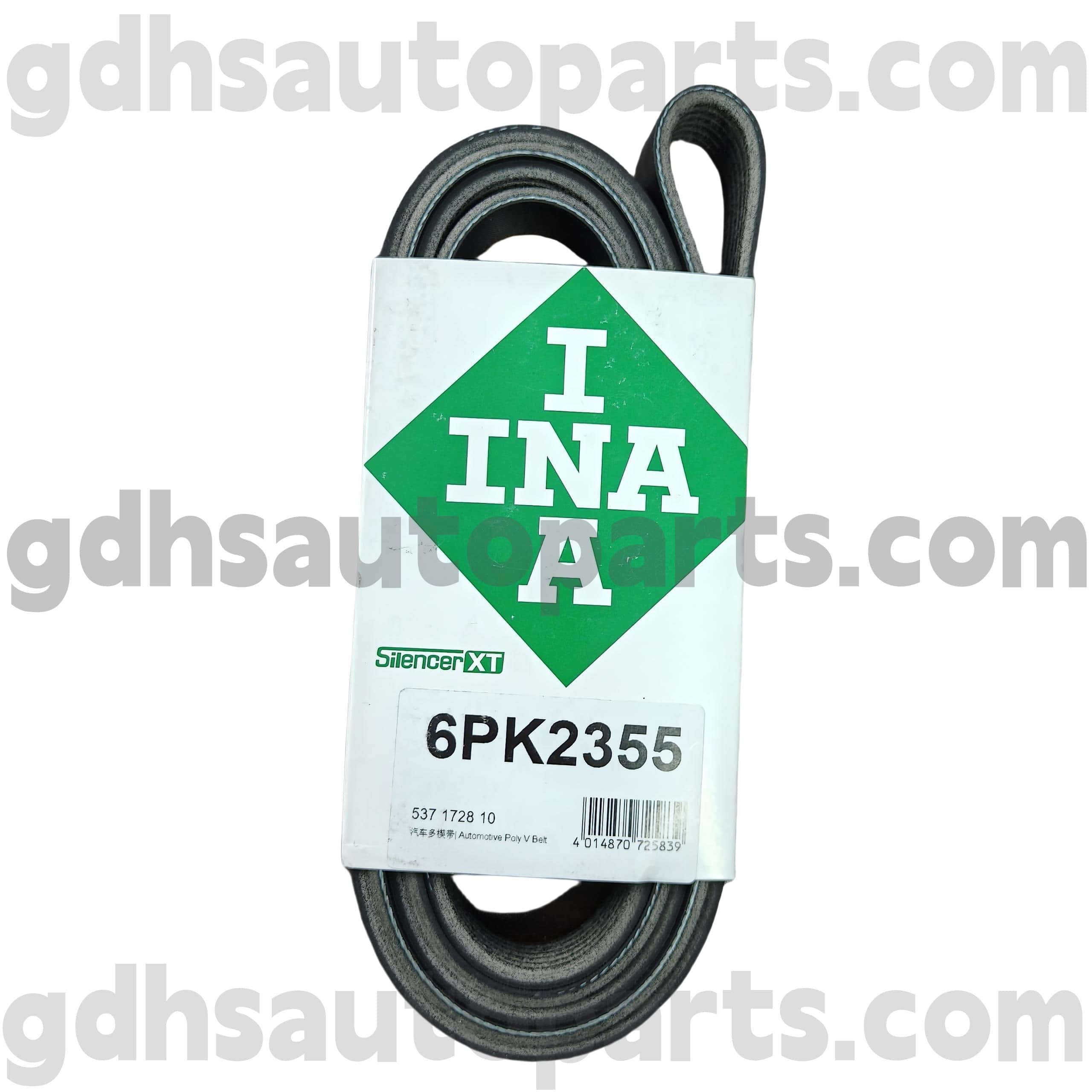 5371728100 Schaeffler Ina Drive Belt for Range Rover, Range Rover Sport, Land Rover Discovery 4, bek baru OE no. LR035543