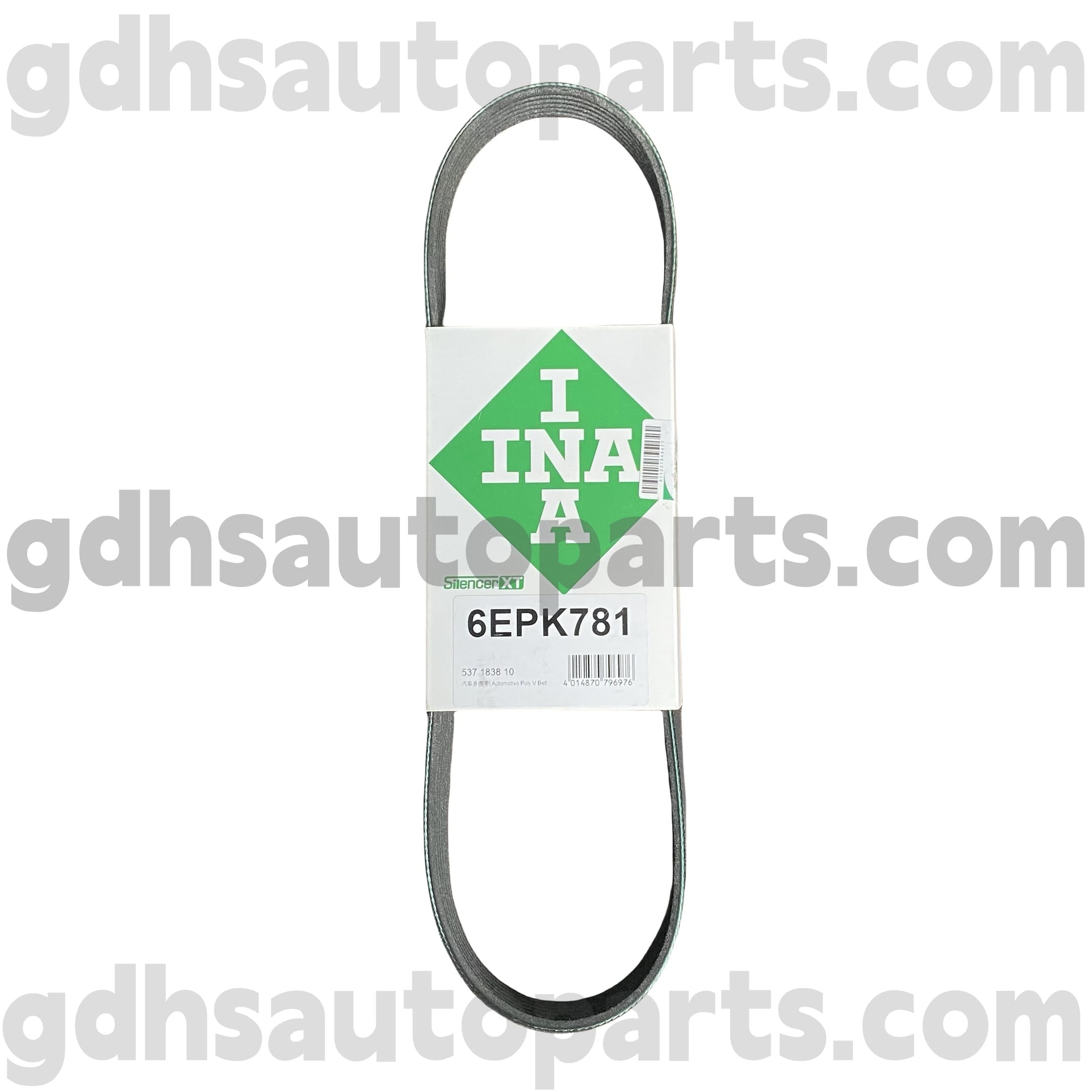 5371838100 Schaeffler Ina Drive Belt for Range Rover, Range Rover Sport, Land Rover Discovery 4, bek baru OE No.LR123070