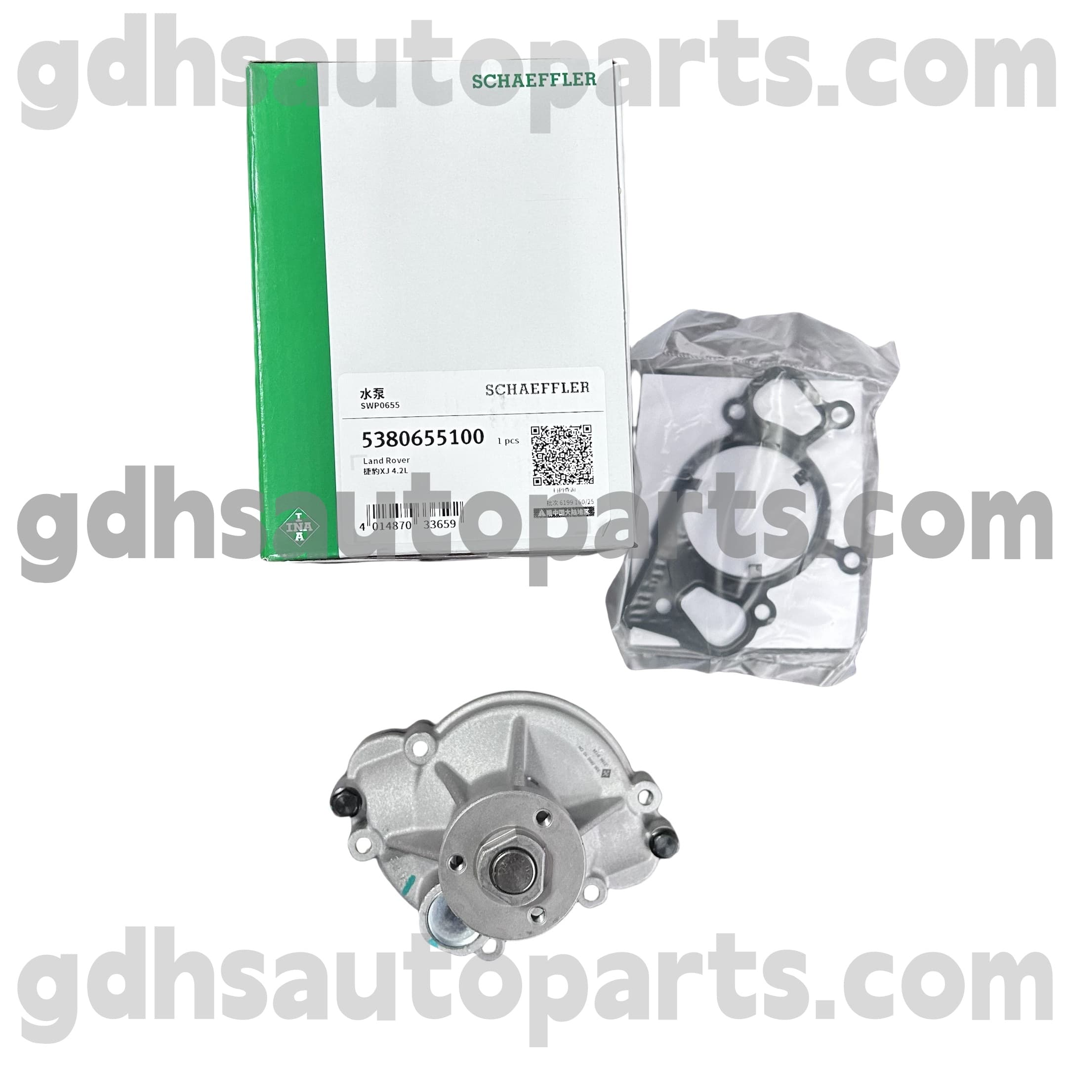 5380655100 Pompa air Schaeffler Ina untuk Range Rover Sport, Range Rover OE no. 4575902