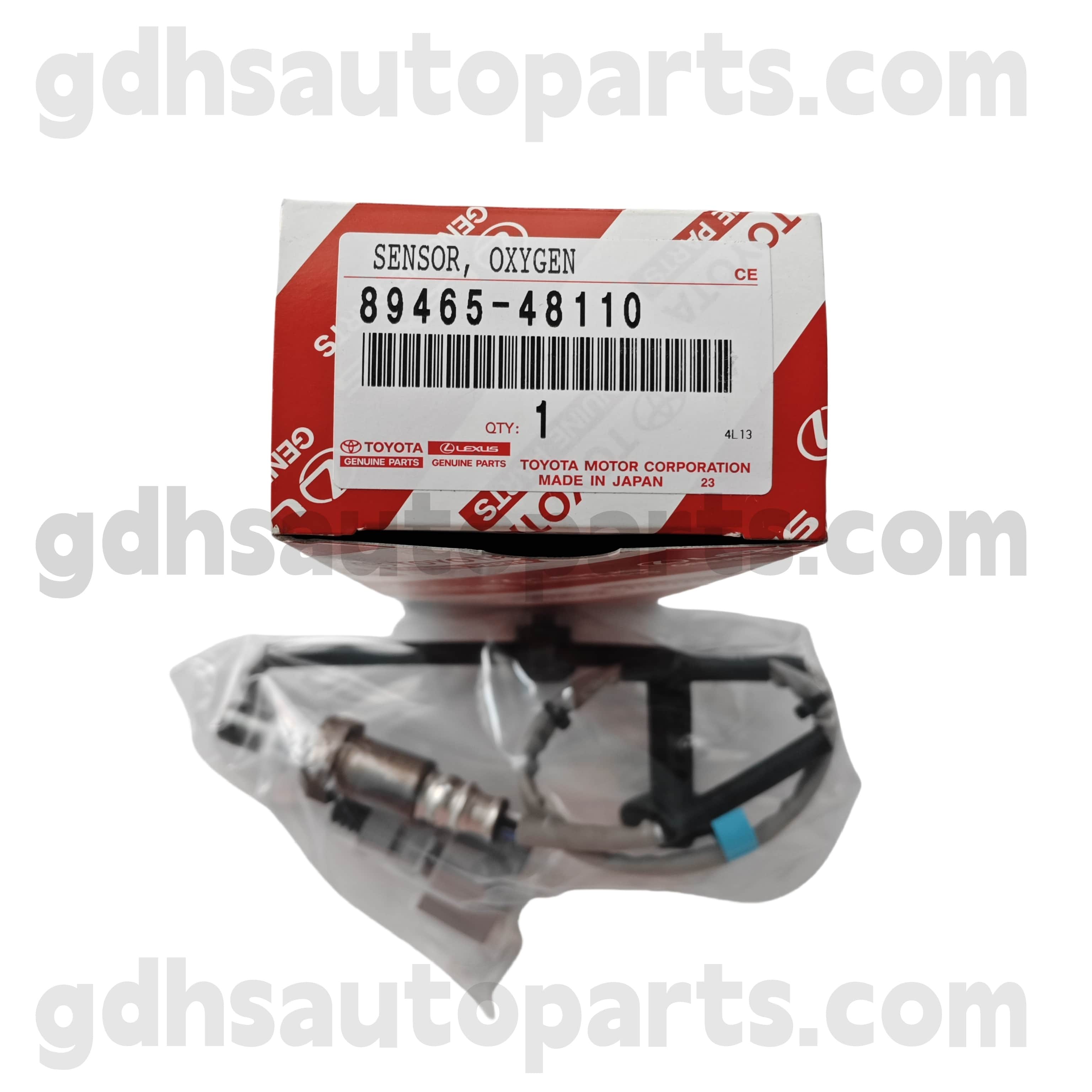 89465-48110 TOYOTA SENDIRI HUKUM SENSOR OXYGEN BELAKANG UNTUK HARRIER 、 Highlander 、 Lexus RX300/330/350 Sasis no. GSU4#