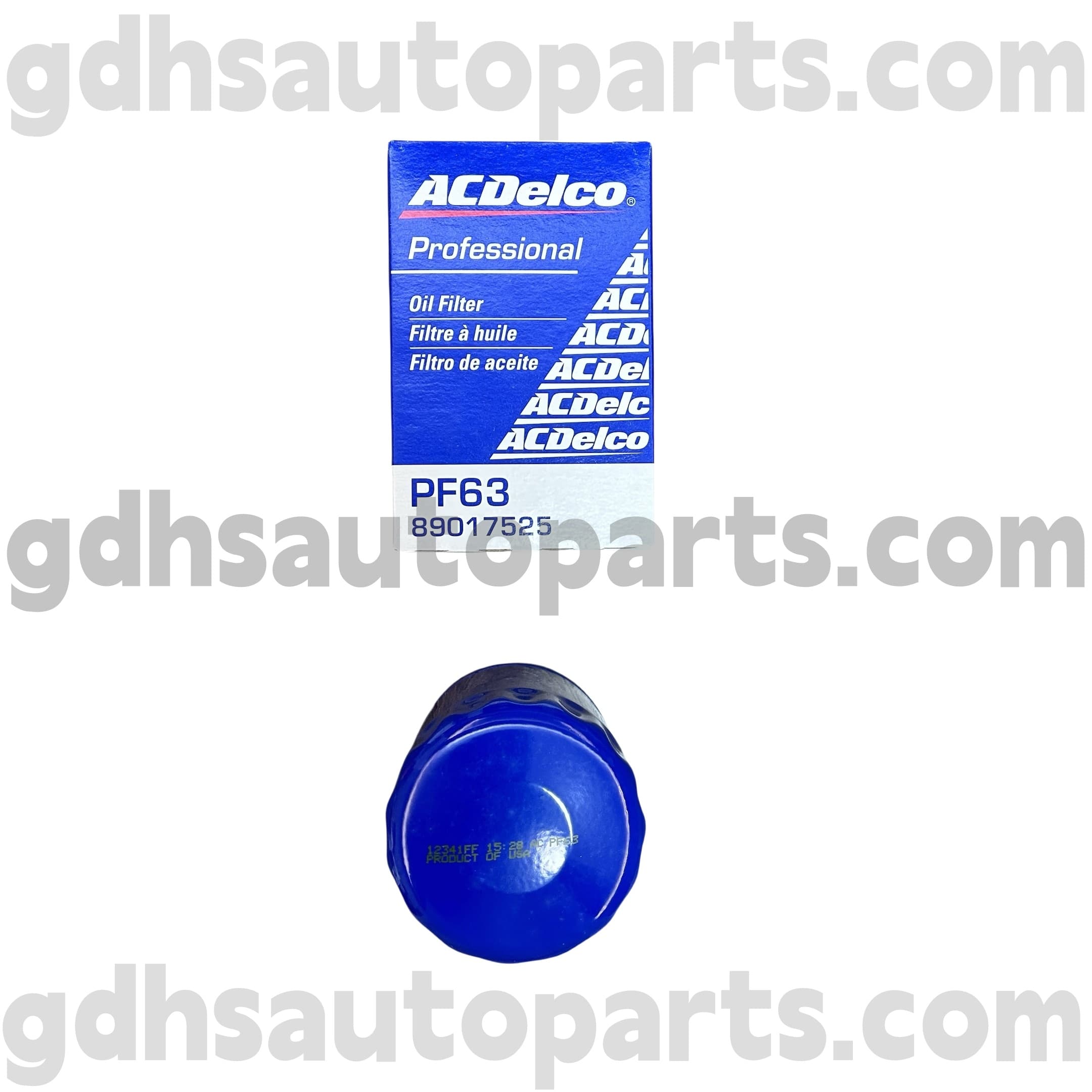 PF63 Actenco Oil Filter Assembly You no. 8901752
